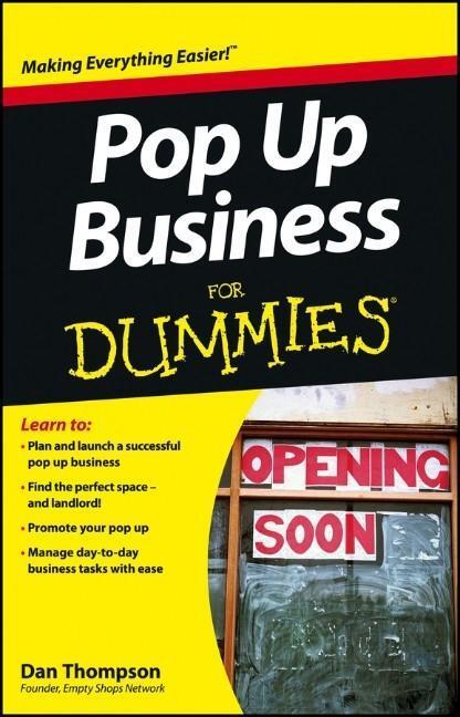 Cover: 9781118443491 | Pop-Up Business For Dummies | Dan Thompson | Taschenbuch | 264 S.