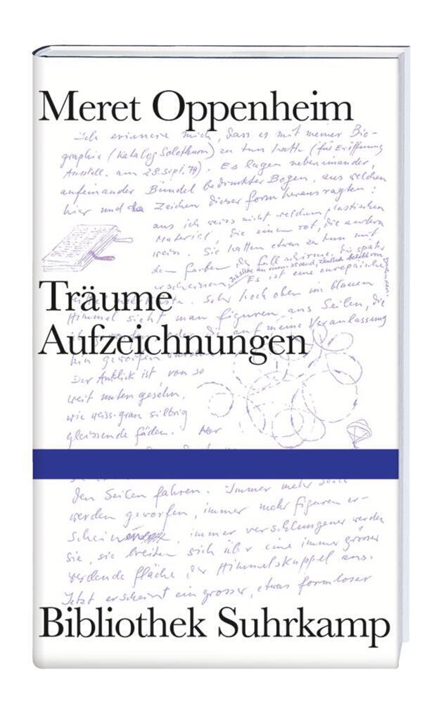 Cover: 9783518224595 | Träume | Aufzeichnungen 1928-1985, Bibliothek Suhrkamp 1459 | Buch