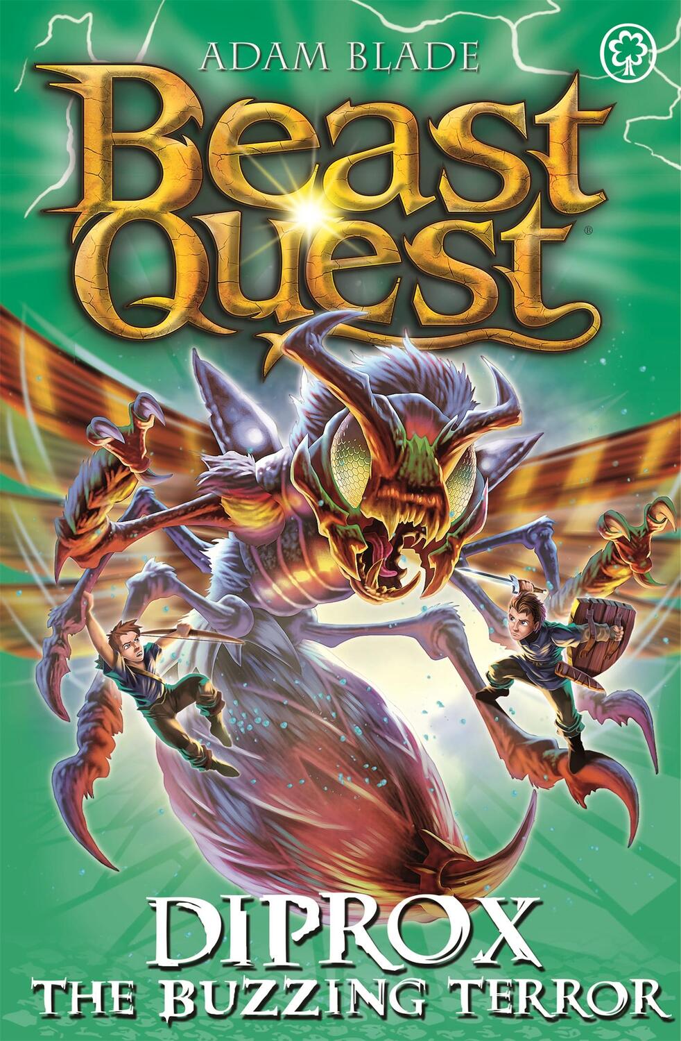 Cover: 9781408361900 | Beast Quest: Diprox the Buzzing Terror | Series 25 Book 4 | Adam Blade