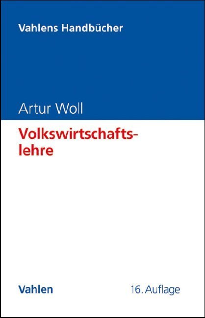 Cover: 9783800638352 | Volkswirtschaftslehre | Artur Woll | Buch | 2011 | Vahlen