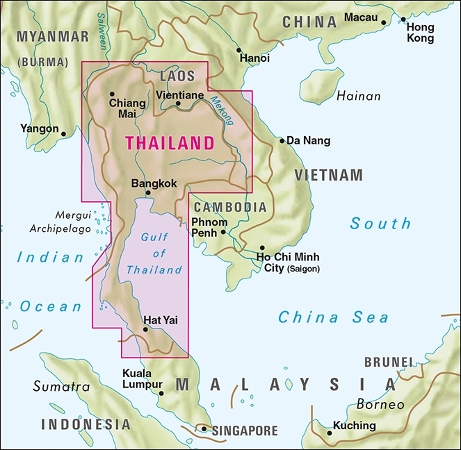 Bild: 9783865741301 | Nelles Map Landkarte Thailand | (Land-)Karte | Deutsch | 2016