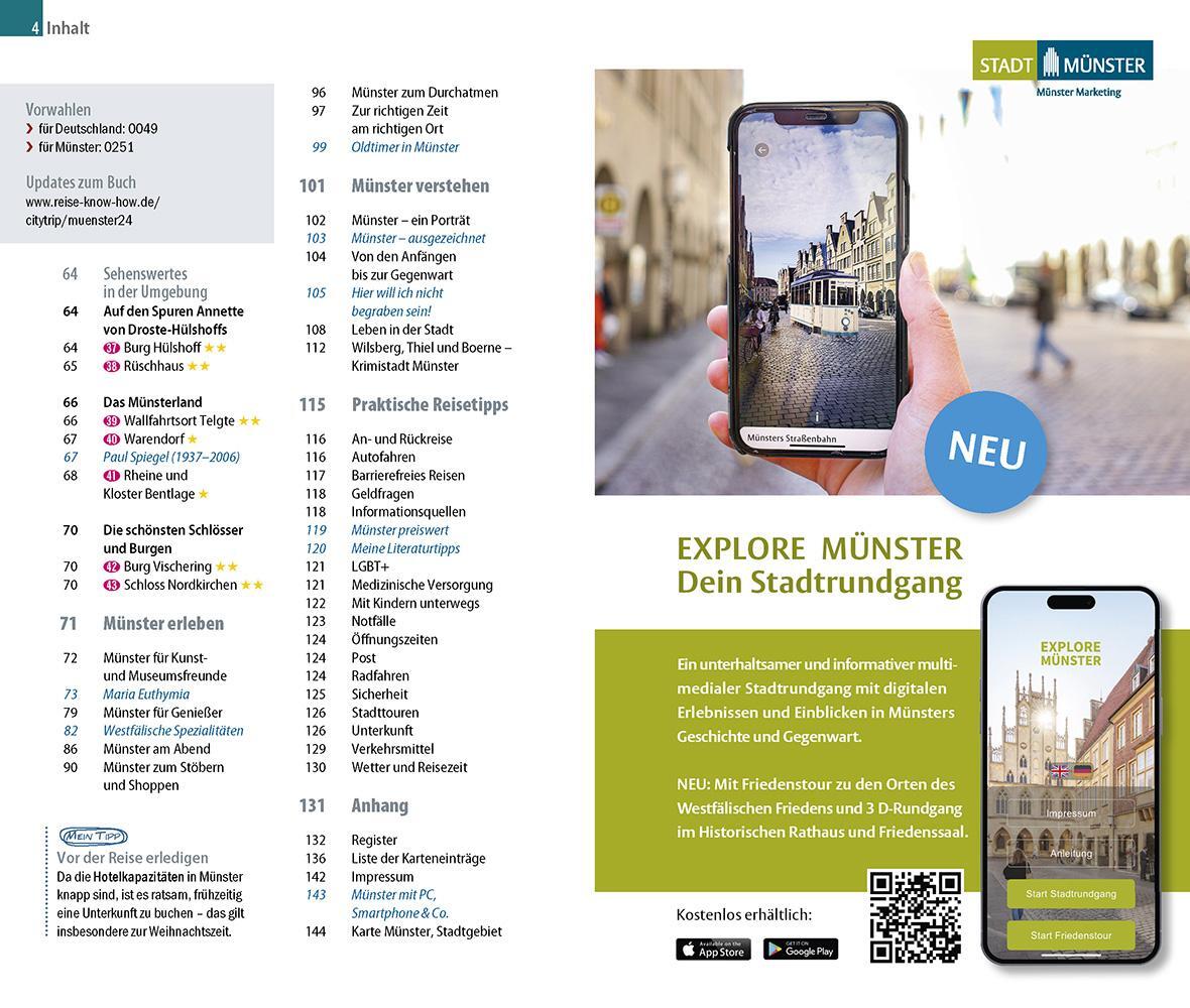 Bild: 9783831739042 | Reise Know-How CityTrip Münster | Christopher Görlich | Taschenbuch