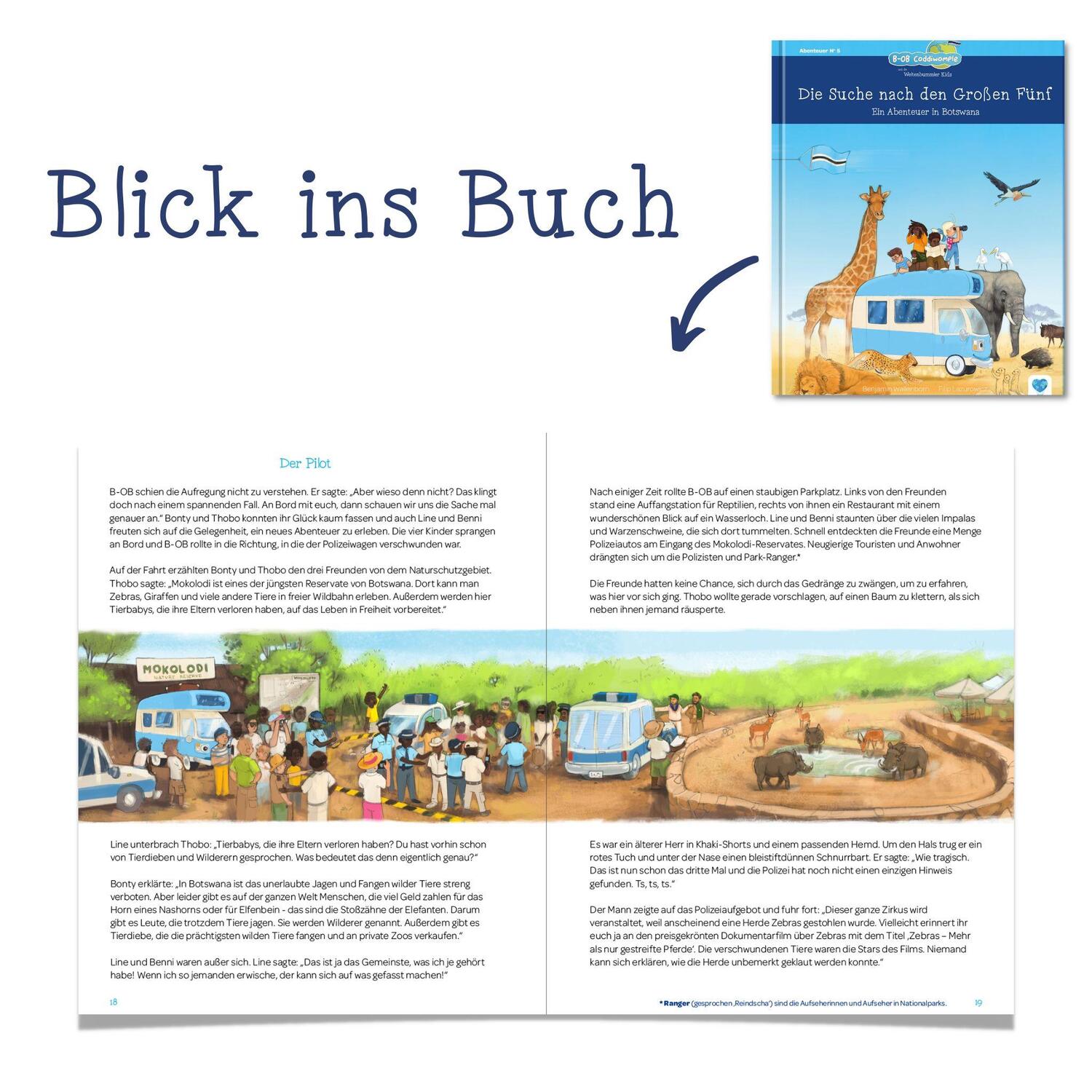 Bild: 9783985980055 | Die Suche nach den Großen Fünf | Ein Abenteuer in Botswana | Buch