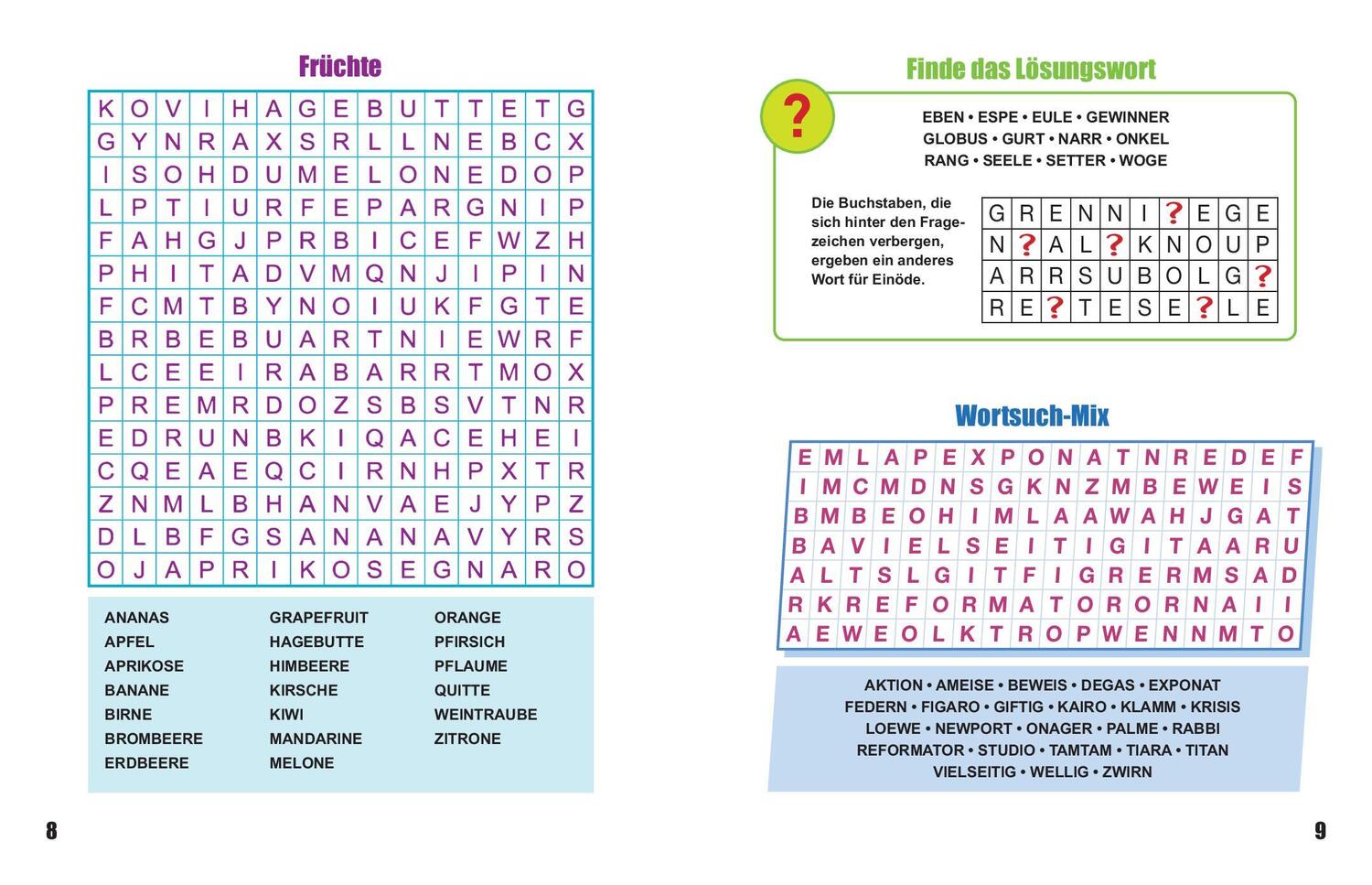 Bild: 9783625191612 | Sei schlau wie Einstein! - Wortsuchrätsel in Großschrift | Taschenbuch