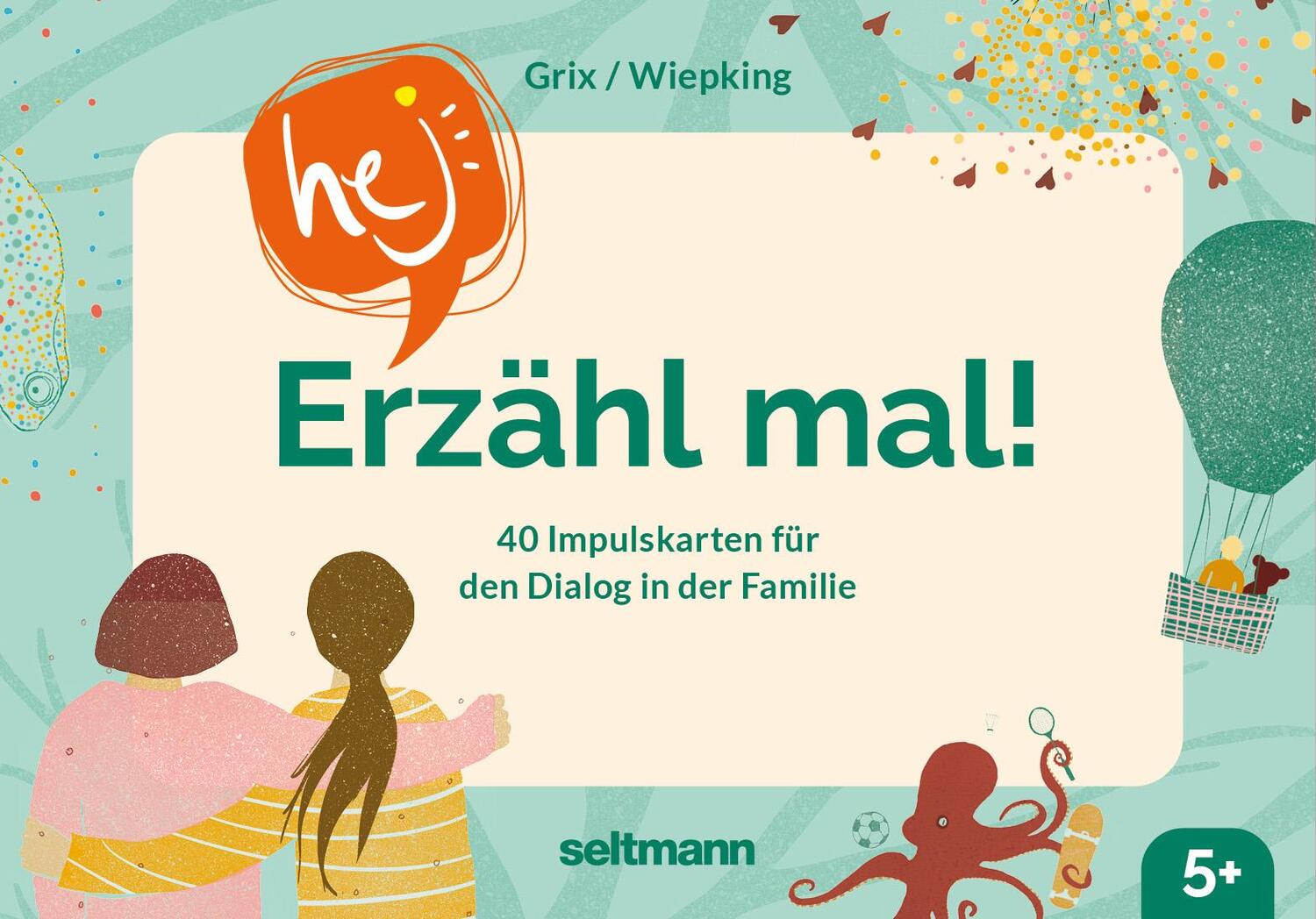 Cover: 9783949070297 | Hej! Erzähl mal! | 40 Impulskarten für den Dialog in der Familie