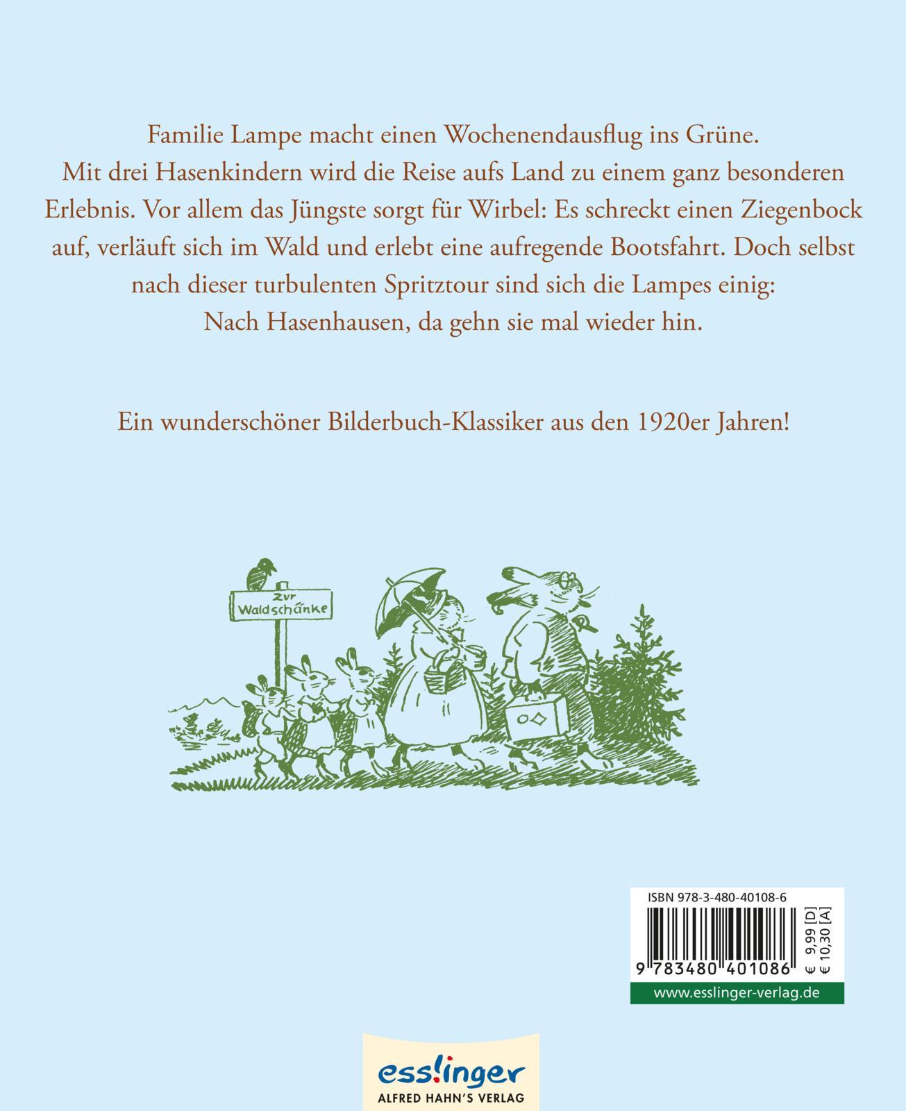 Rückseite: 9783480401086 | Lampes Wochenende - Relaunch. Ein lustiger Hasen-Ausflug | Kranz