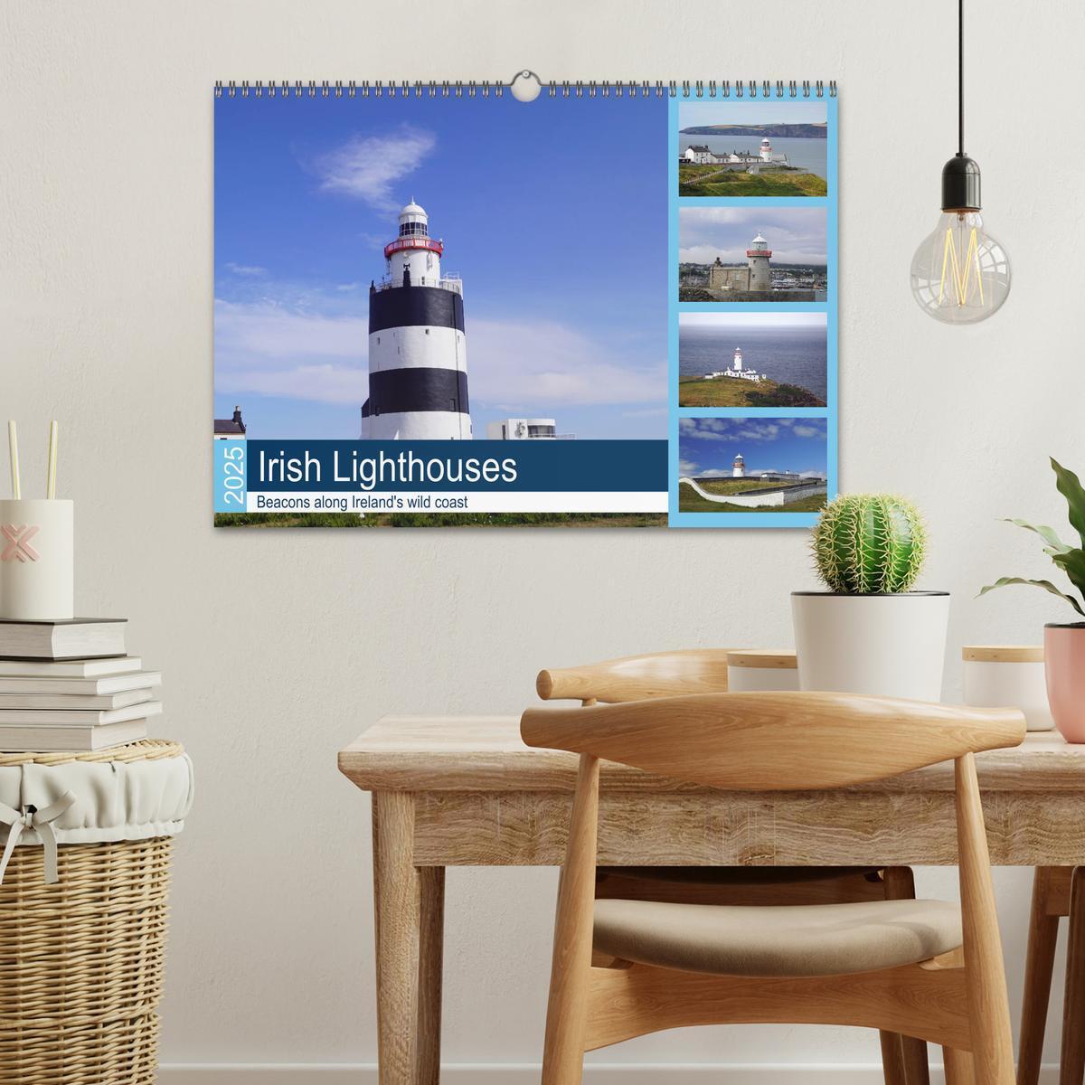 Bild: 9781325943586 | Irish Lighthouses - Beacons along Ireland's wild coast (Wall...