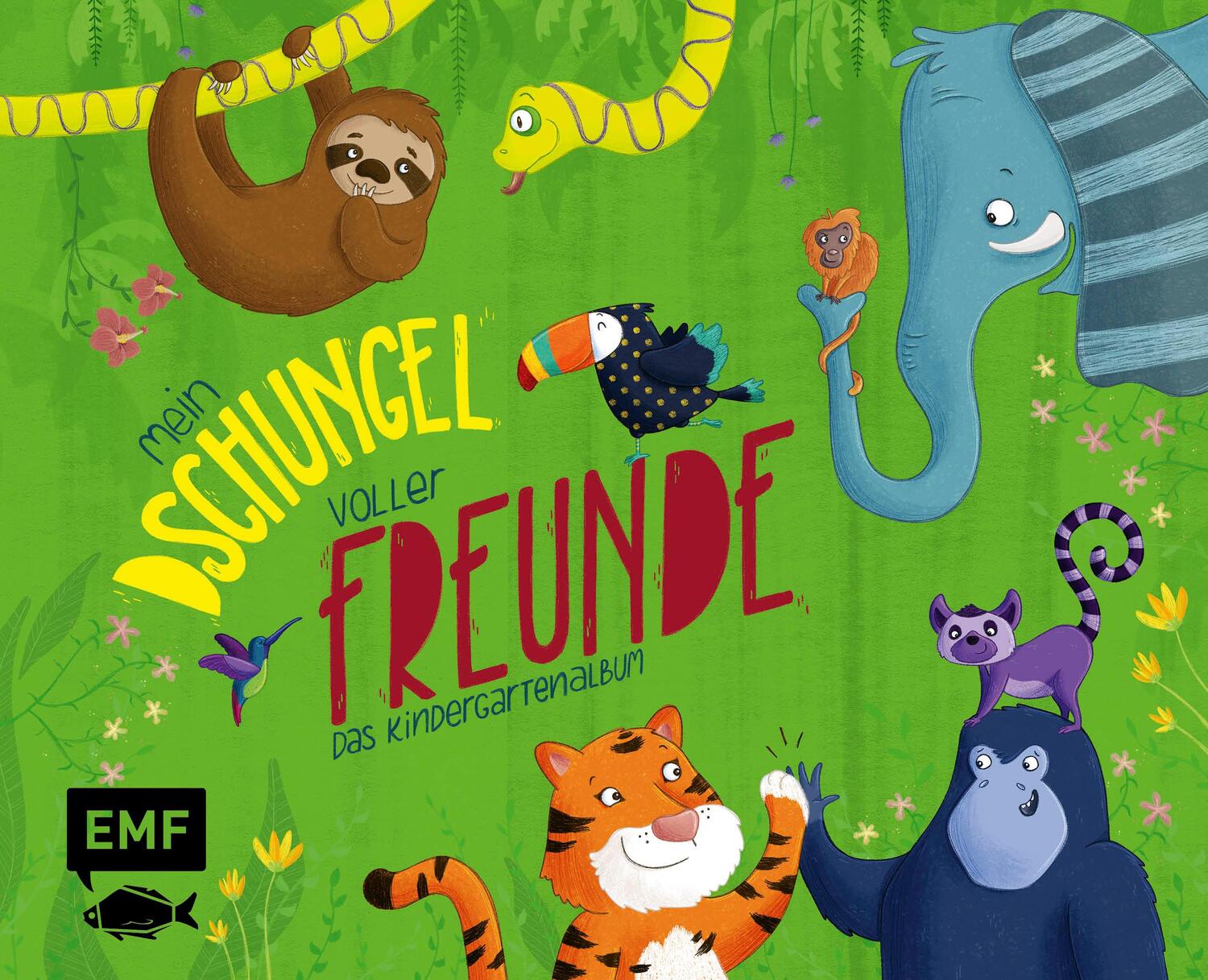 Cover: 9783745903676 | Mein Dschungel voller Freunde - Das Kindergartenalbum | Buch | Deutsch