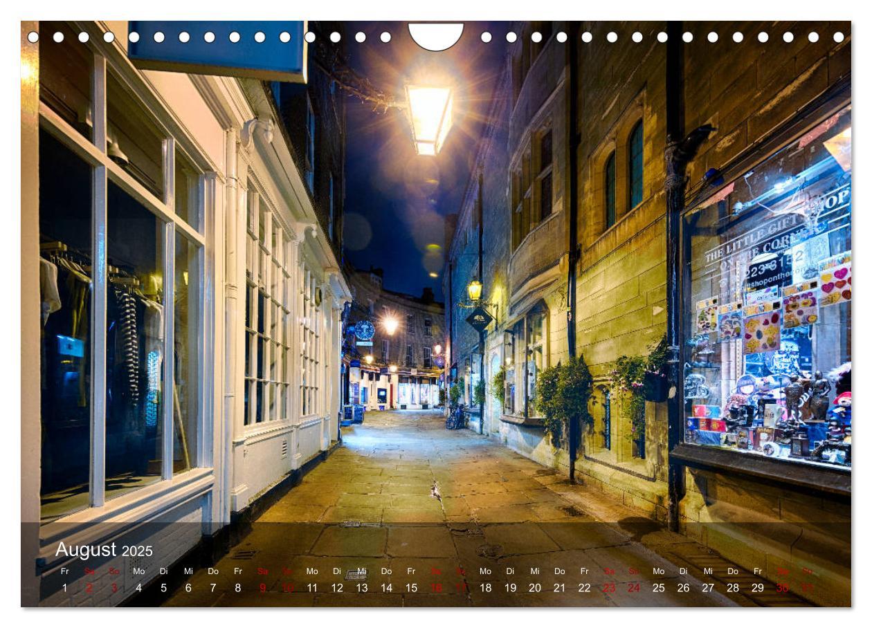 Bild: 9783435402960 | Cambridge street view (Wandkalender 2025 DIN A4 quer), CALVENDO...