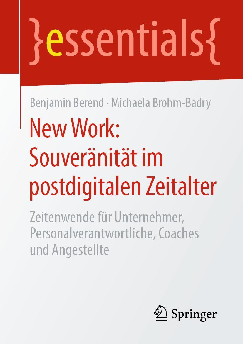 Cover: 9783658296834 | New Work: Souveränität im postdigitalen Zeitalter | Taschenbuch | viii