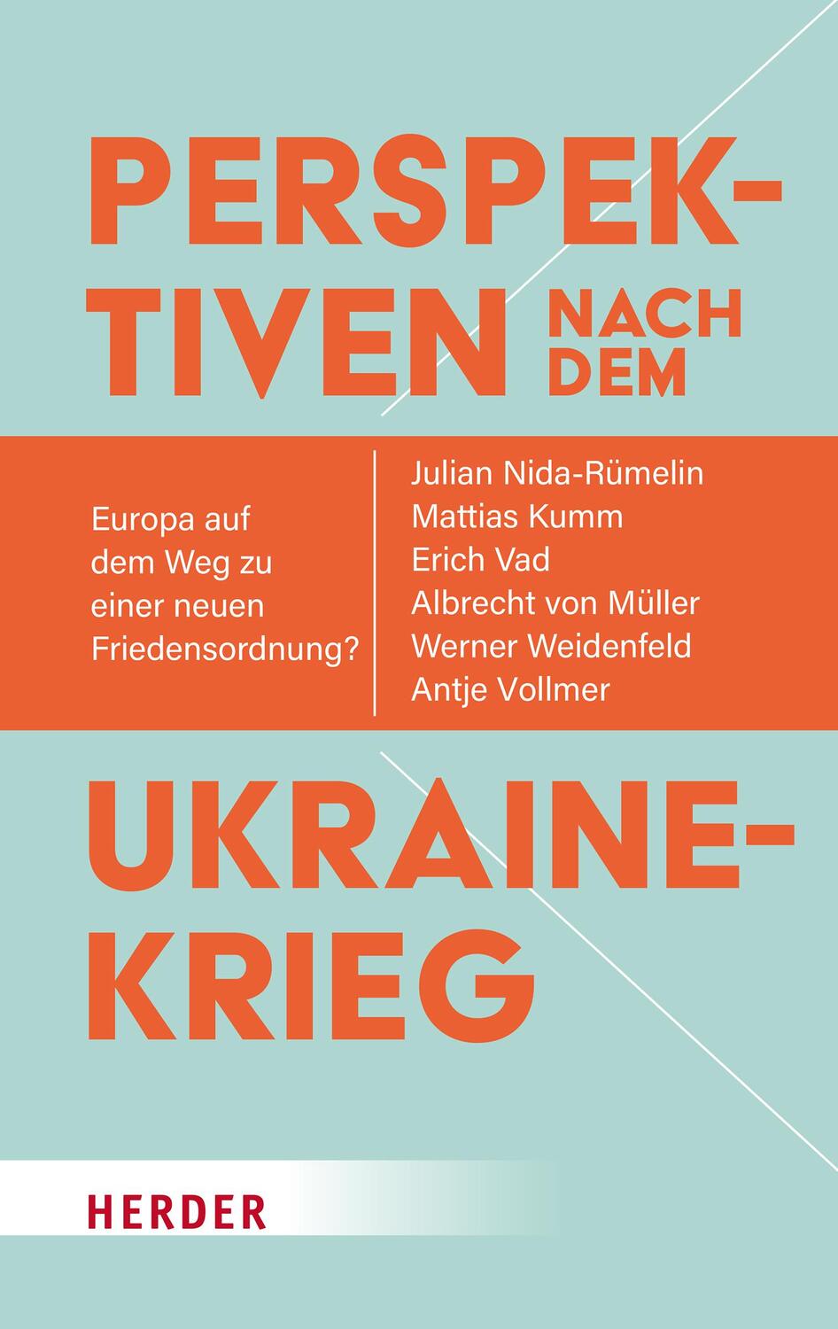 Cover: 9783451395246 | Perspektiven nach dem Ukrainekrieg | Julian Nida-Rümelin (u. a.)