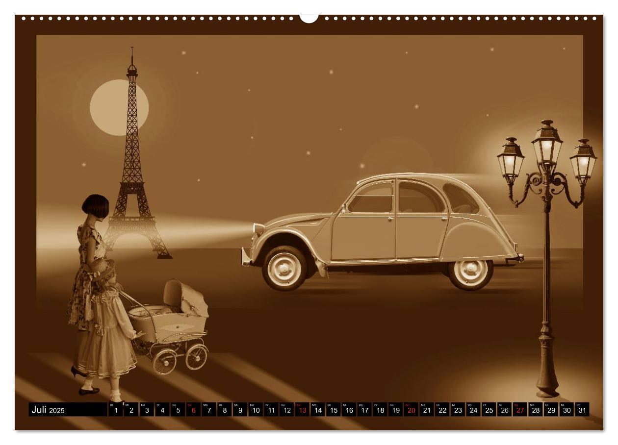 Bild: 9783435680108 | Nostalgie in Sepia (Wandkalender 2025 DIN A2 quer), CALVENDO...