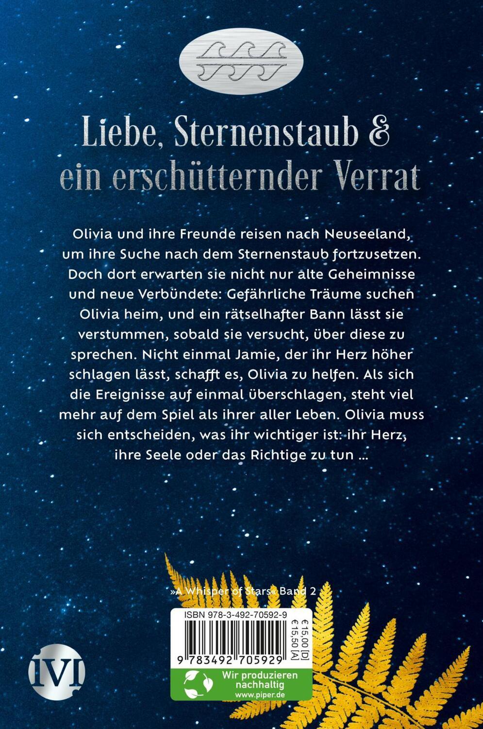 Rückseite: 9783492705929 | A Whisper of Stars - Verraten | Tami Fischer | Taschenbuch | Deutsch
