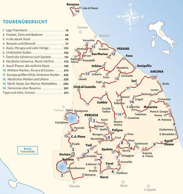 Bild: 9783869031248 | Entdeckertouren mit dem Wohnmobil Umbrien und Marken | Ralf Gréus