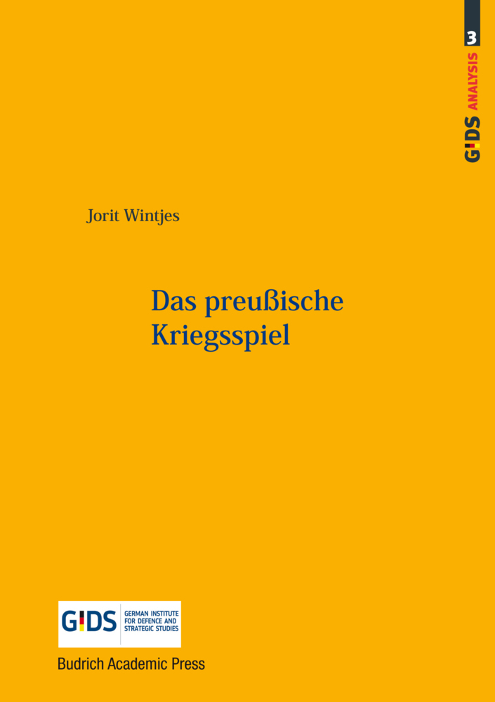 Cover: 9783966650007 | Das preußische Kriegsspiel | Jorit Wintjes | Taschenbuch | 2019