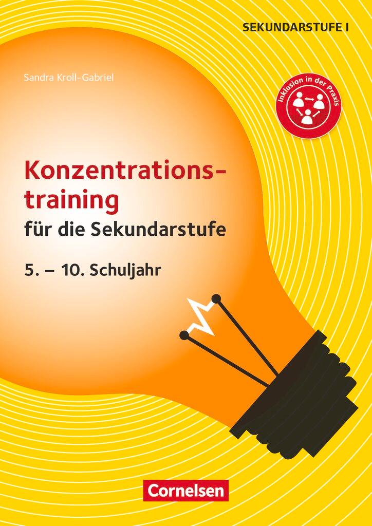 Cover: 9783589161867 | Konzentrationstraining für die Sekundarstufe (2. Auflage) | Broschüre