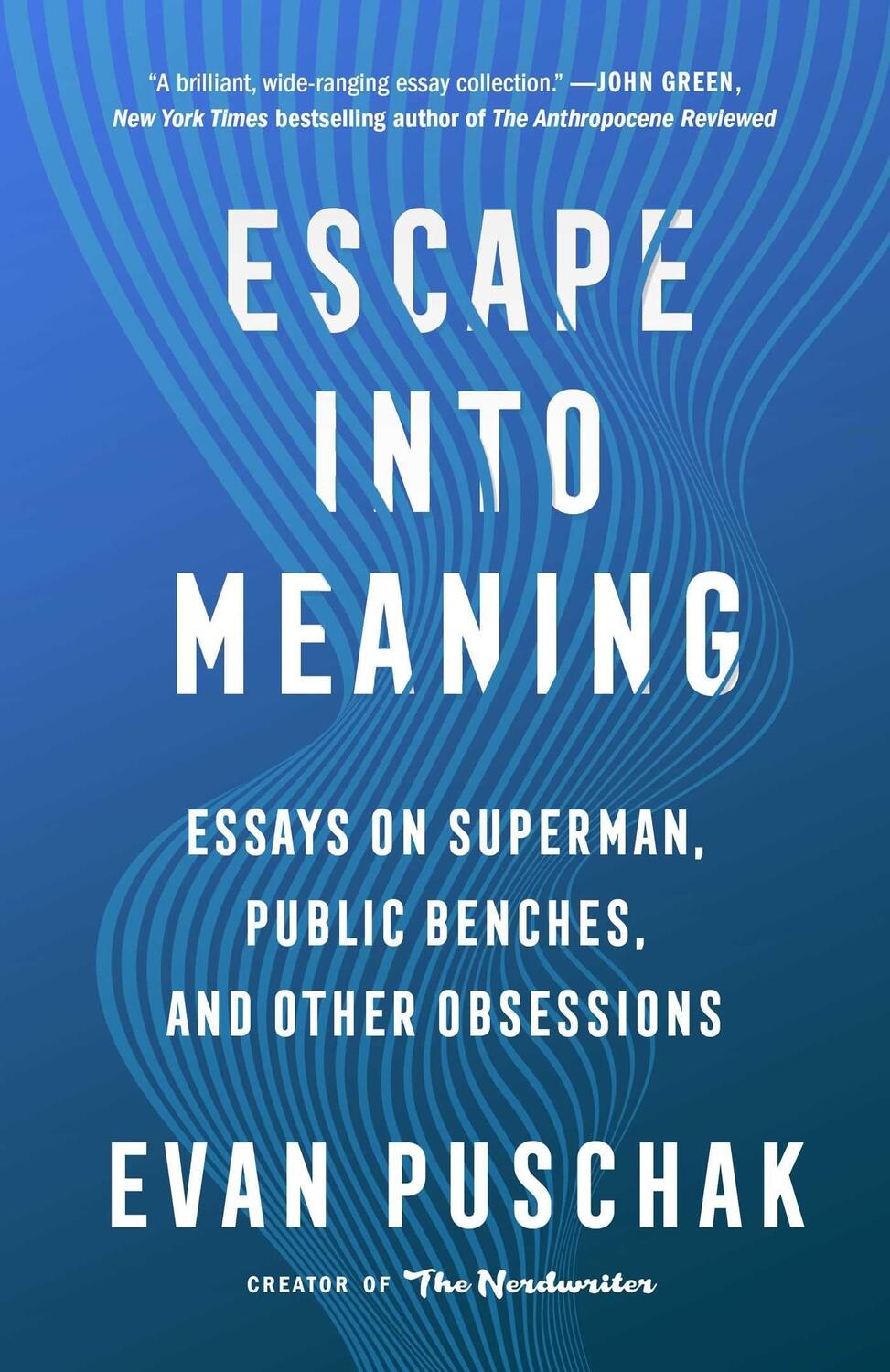 Cover: 9781982163952 | Escape into Meaning | Evan Puschak | Buch | Englisch | 2022