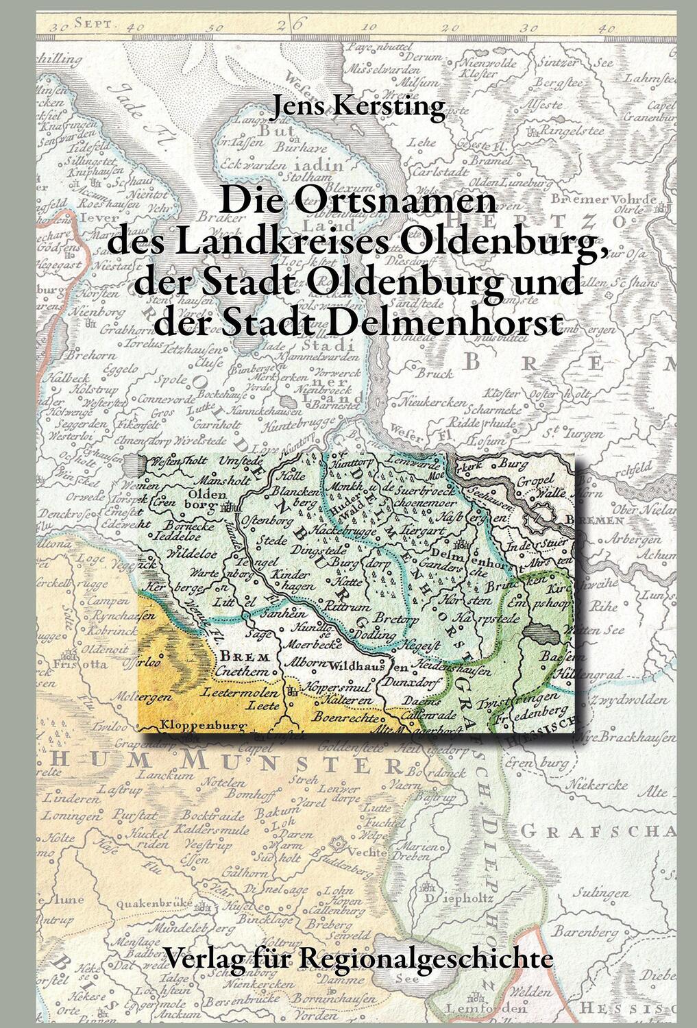 Cover: 9783739515212 | Niedersächsisches Ortsnamenbuch / Die Ortsnamen von Stadt und Kreis...