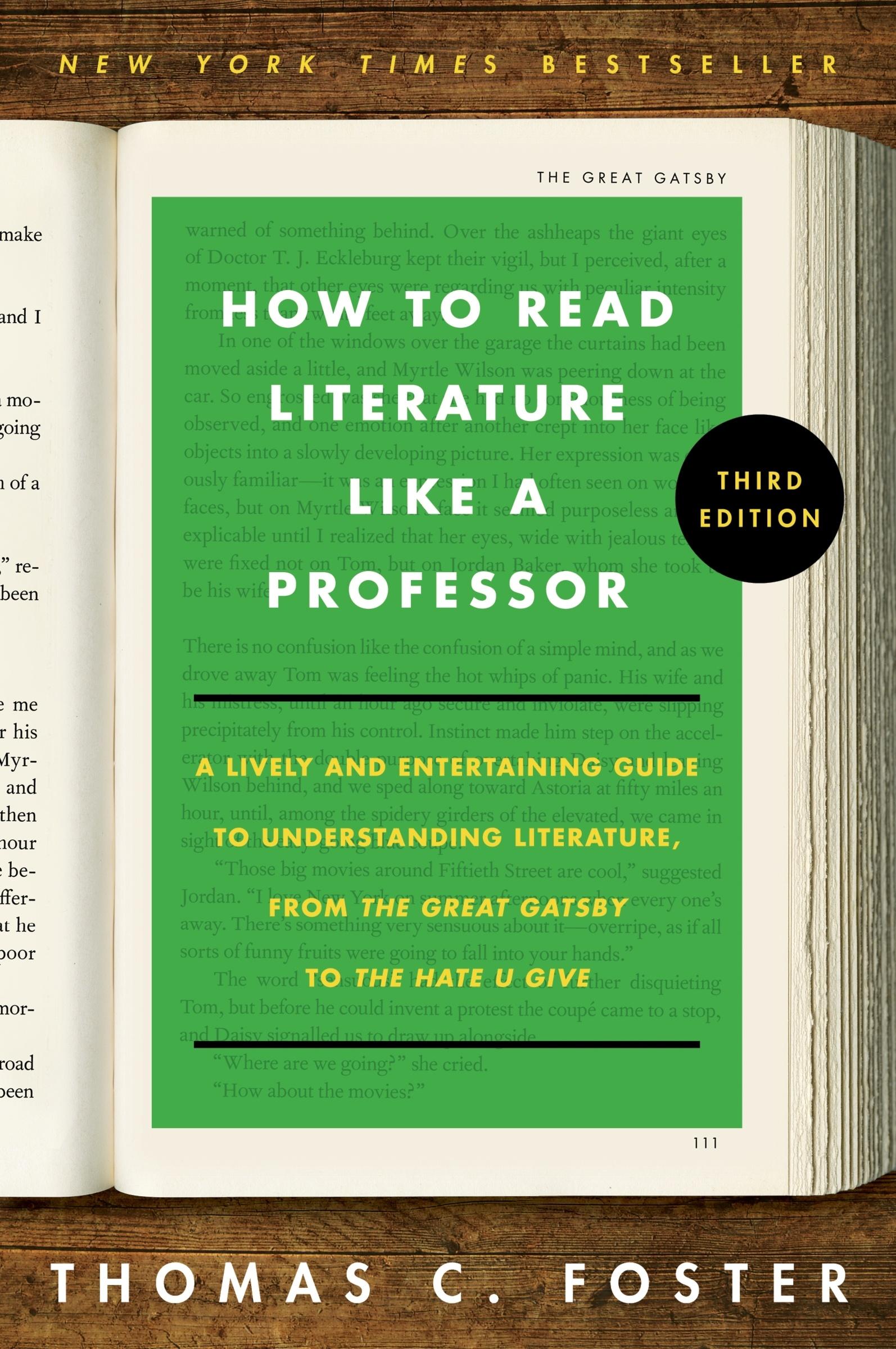 Cover: 9780063307742 | How to Read Literature Like a Professor [Third Edition] | Foster