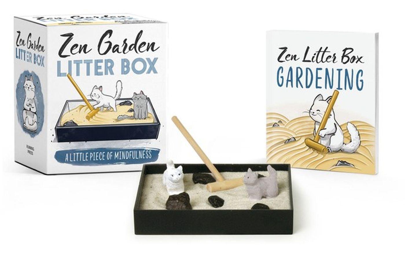 Cover: 9780762464128 | Zen Garden Litter Box | A Little Piece of Mindfulness | Sarah Royal