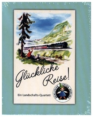 Cover: 4260537191091 | Quartett Glückliche Reise | Spiel | In Stülpdeckelschachtel | Deutsch