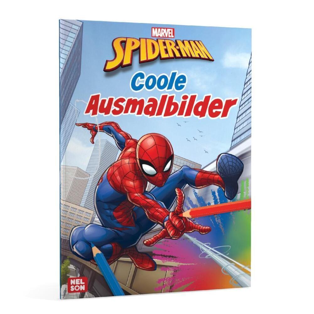 Bild: 9783845122366 | Spider-Man: Coole Ausmalbilder | Malvorlagen für Kinder ab 3 Jahren