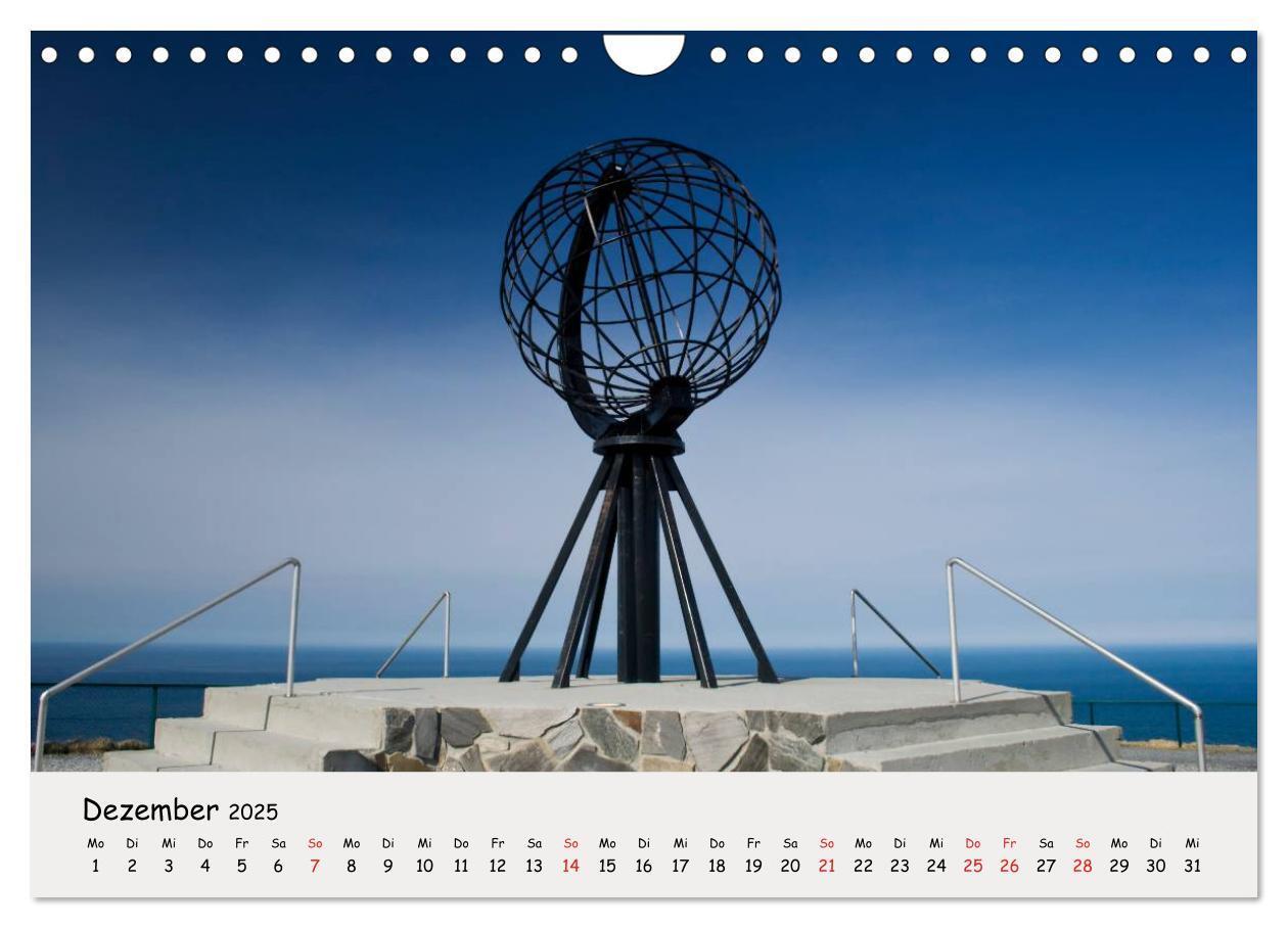 Bild: 9783435791927 | Auf dem Weg zum Nordkap (Wandkalender 2025 DIN A4 quer), CALVENDO...