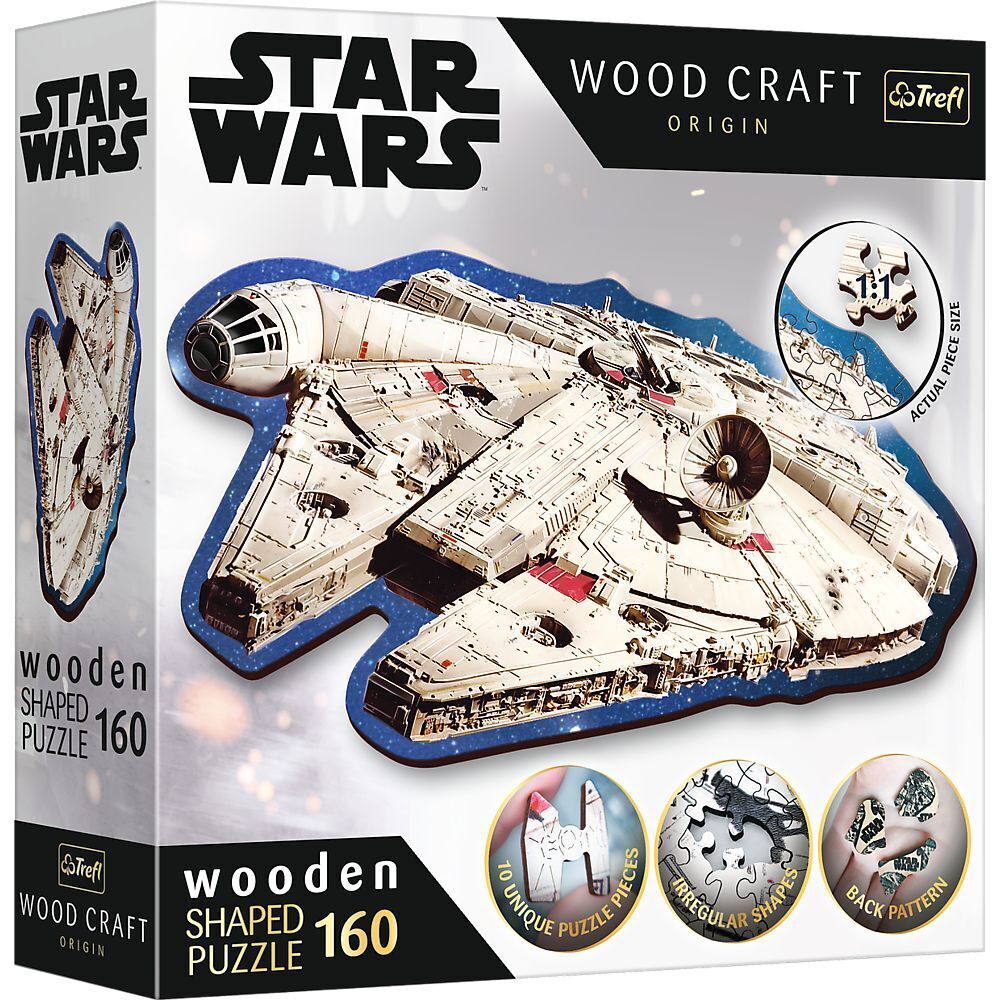Cover: 5900511201895 | Holz Puzzle 160 Star Wars - Millennium Falcon | Spiel | Kartonage