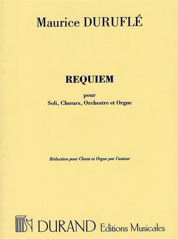 Cover: 9790044061310 | Requiem Opus 9 - Vocal Score | Editions Durand | EAN 9790044061310