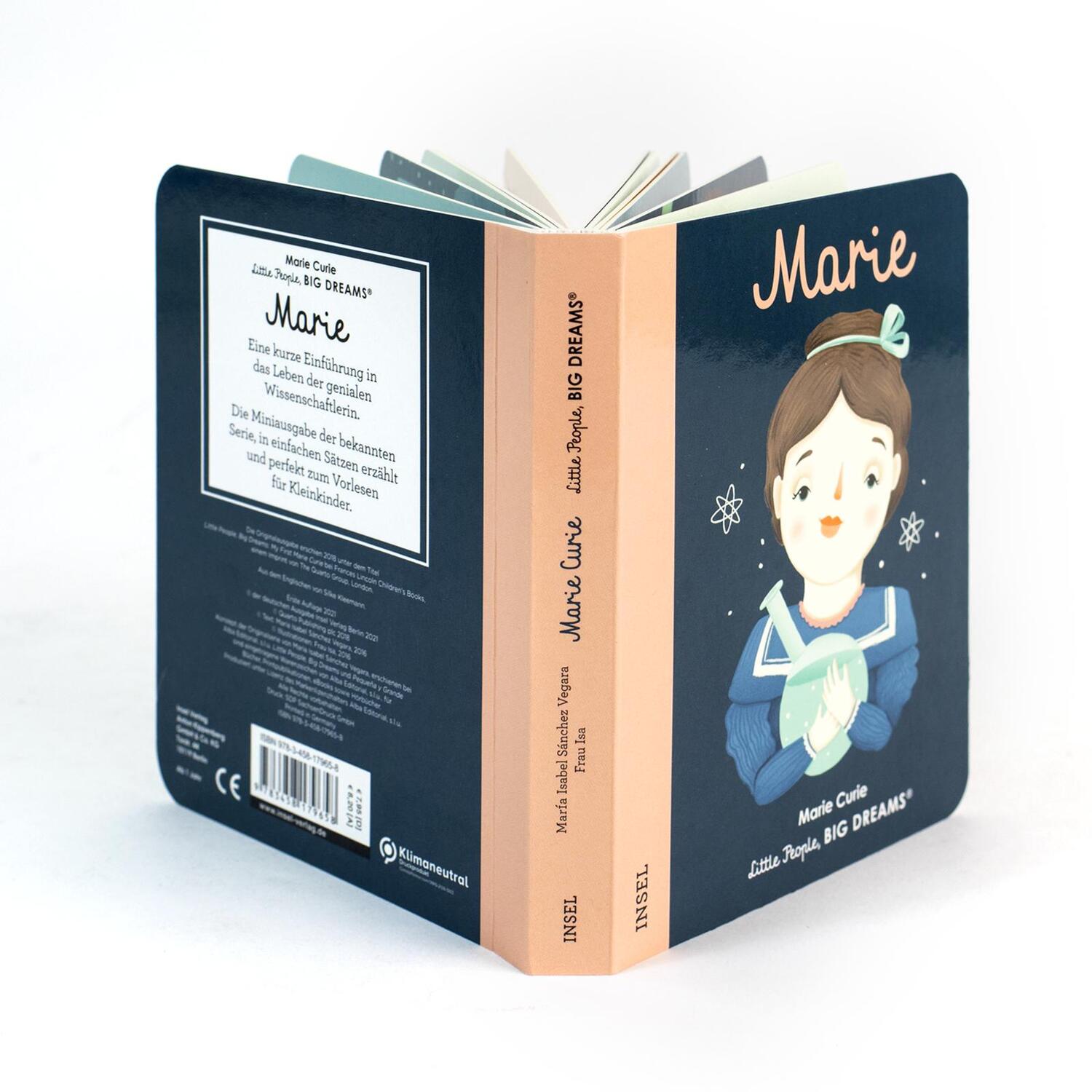 Bild: 9783458179658 | Marie Curie | Little People, Big Dreams. Mini | Vegara | Buch | 24 S.