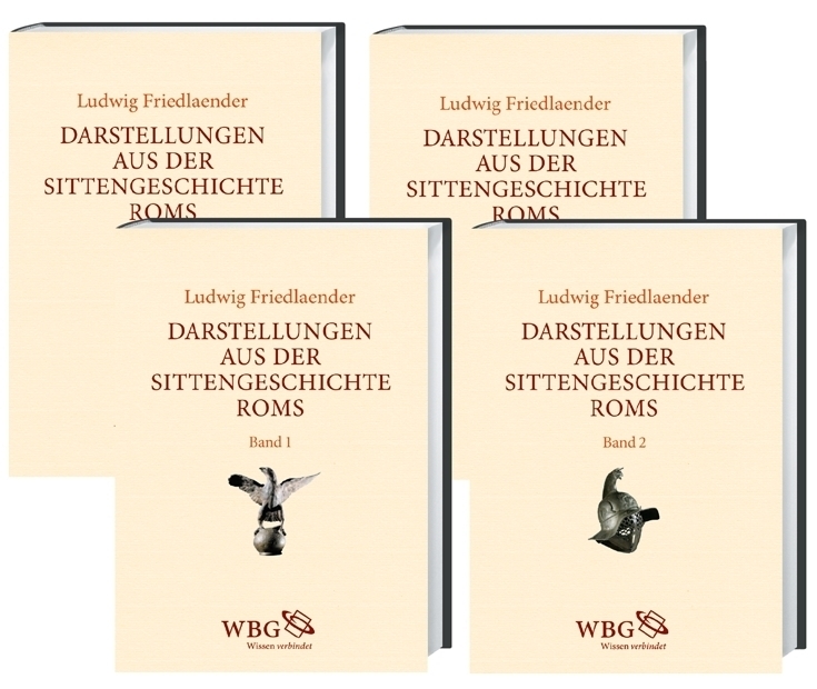 Cover: 9783534268016 | Darstellungen aus der Sittengeschichte Roms | Ludwig Friedlaender