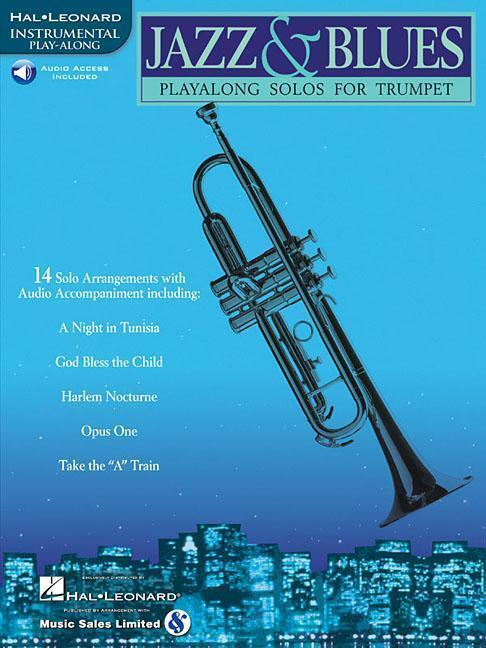 Cover: 9780634004445 | Jazz &amp; Blues - Play-Along Solos for Trumpet Book/Online Audio [With]
