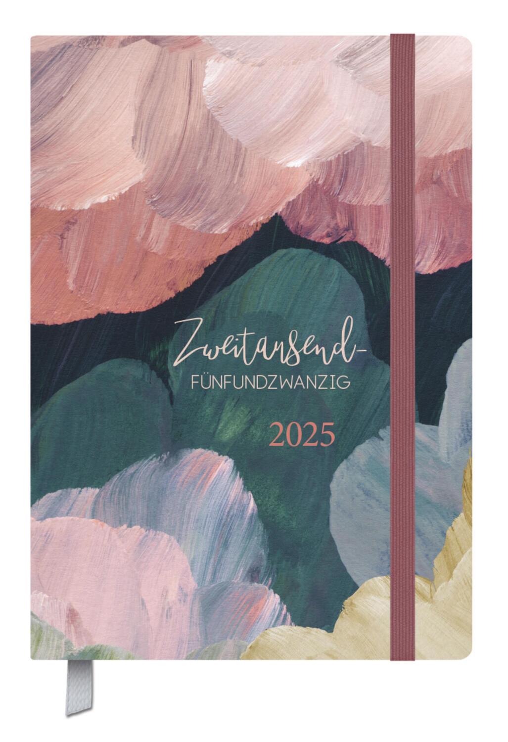Cover: 9783731881506 | Terminkalender Campus Aquarell 18 Monate 2025/2026 | Verlag Korsch