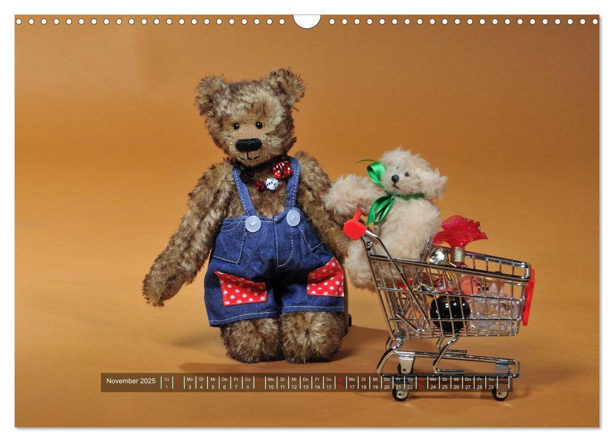 Bild: 9783435627233 | Die Teddys sind los (Wandkalender 2025 DIN A3 quer), CALVENDO...