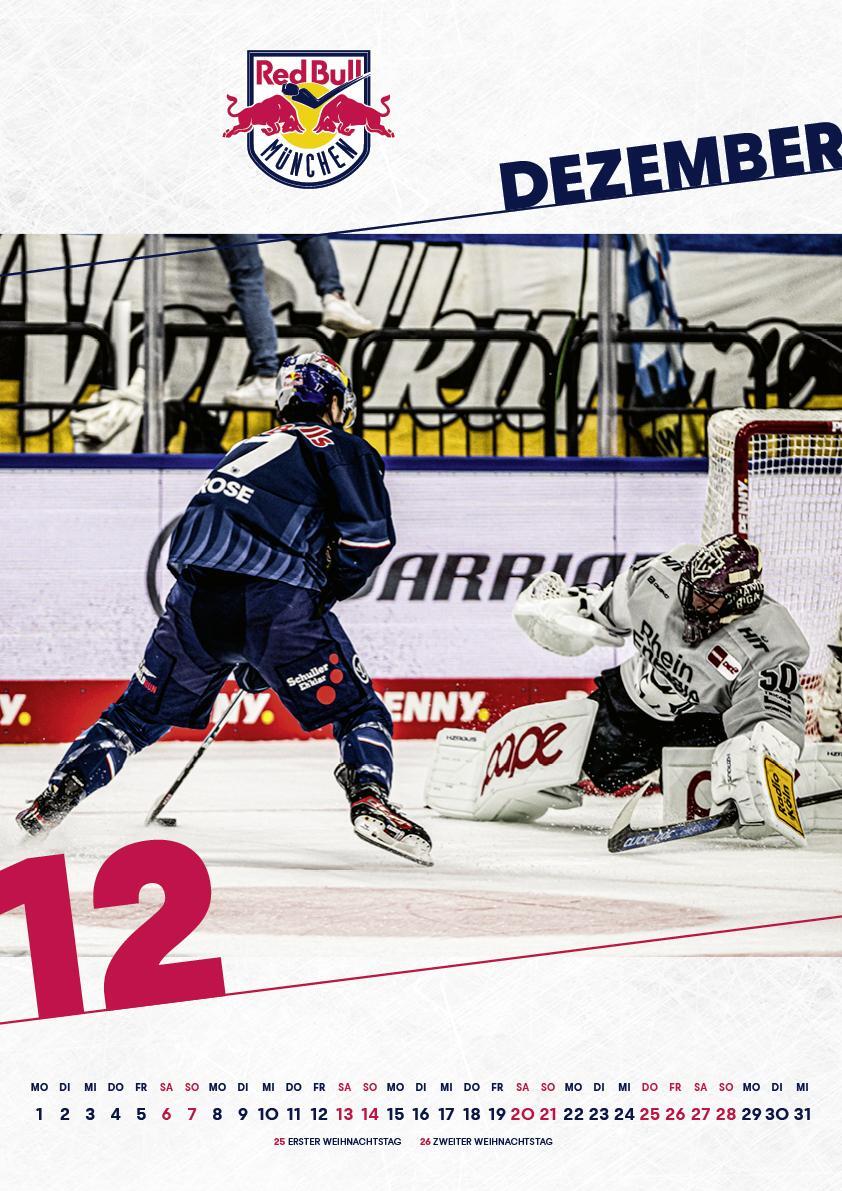 Bild: 9783710501012 | EHC Red Bull München 2025 - Fankalender | Kalender | 14 S. | Deutsch