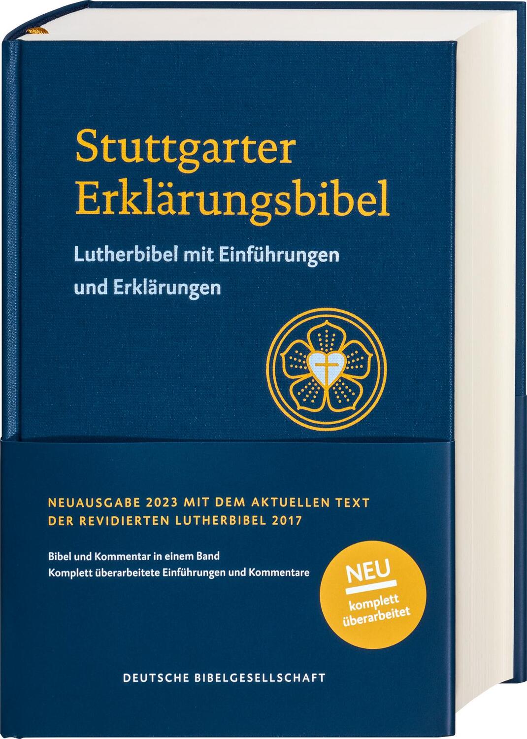 Cover: 9783438033338 | Stuttgarter Erklärungsbibel 2023 | Beate Ego (u. a.) | Buch | 2160 S.