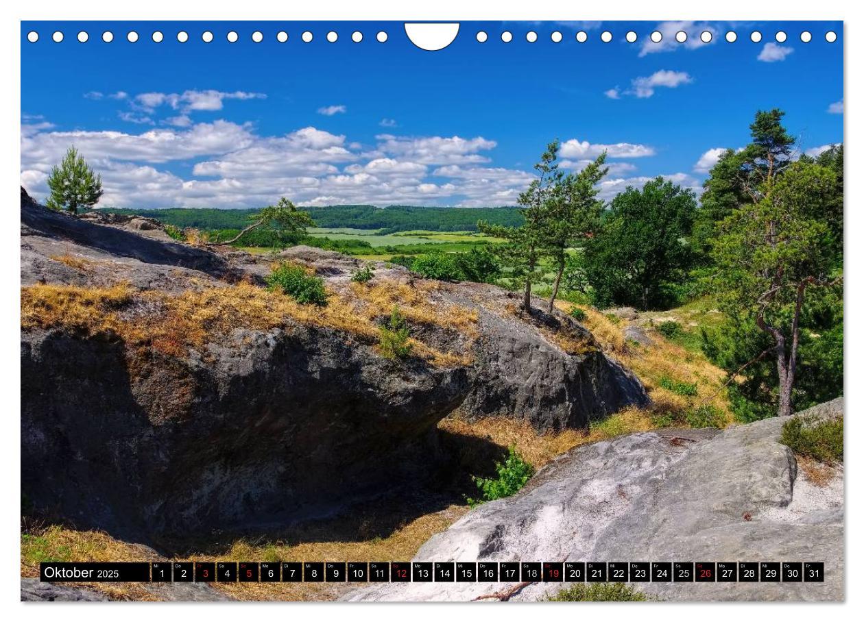 Bild: 9783435598960 | Die Teufelsmauer - Bizarre Felsformationen im Harz (Wandkalender...