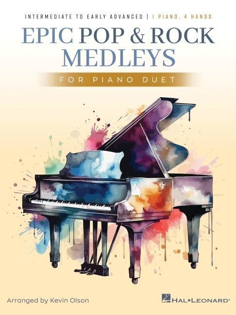 Cover: 9781705179697 | Epic Pop and Rock Medleys for Piano Duet - Intermediate to Early...