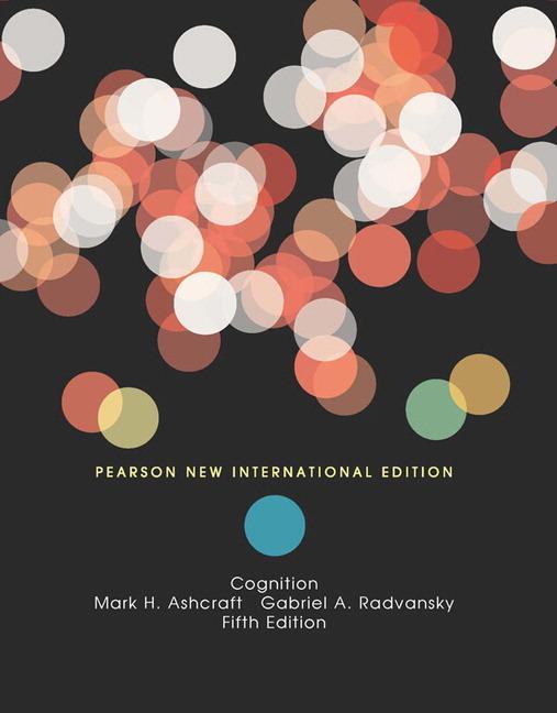 Cover: 9781292021478 | Cognition | Pearson New International Edition | Radvansky (u. a.)