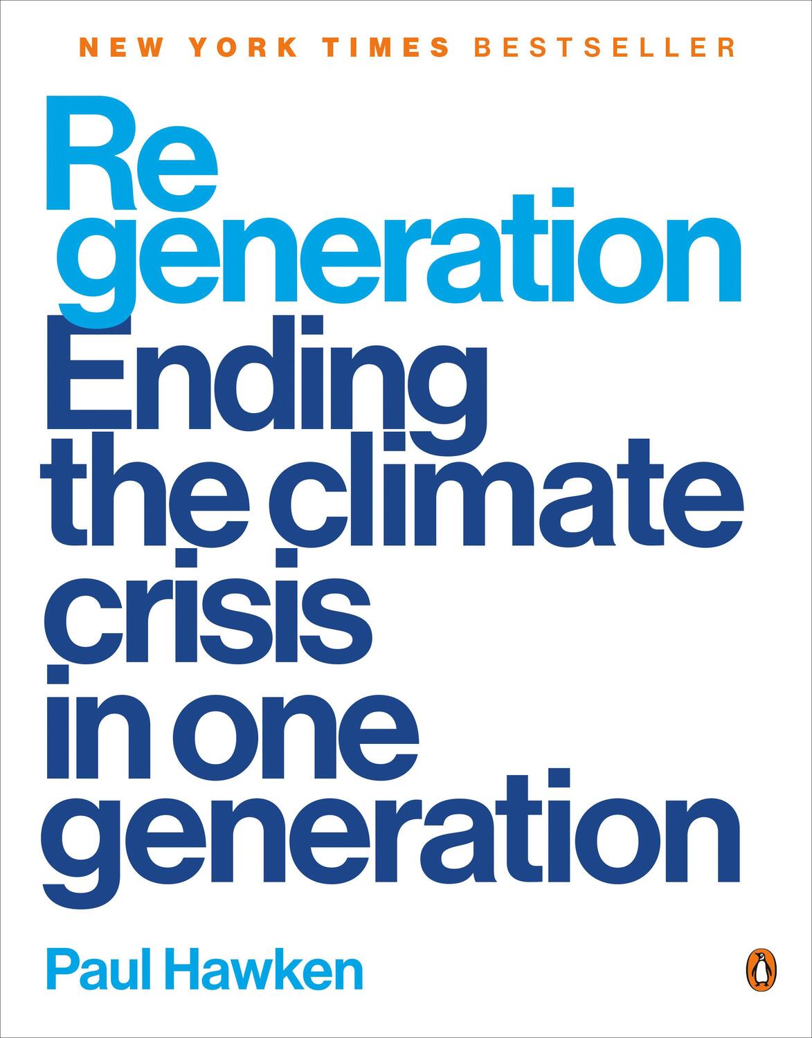 Cover: 9780143136972 | Regeneration | Ending the Climate Crisis in One Generation | Hawken