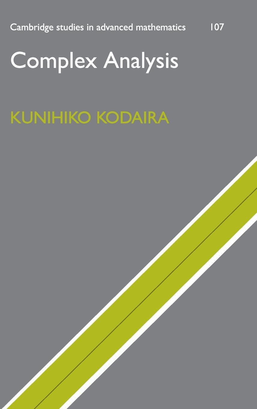 Cover: 9780521809375 | Complex Analysis | Kunihiko Kodaira | Buch | Englisch | 2007