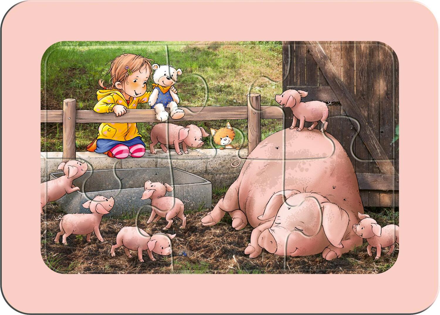 Bild: 4005556056798 | Ravensburger Kinderpuzzle - 05679 Lotta auf dem Bauernhof - My...