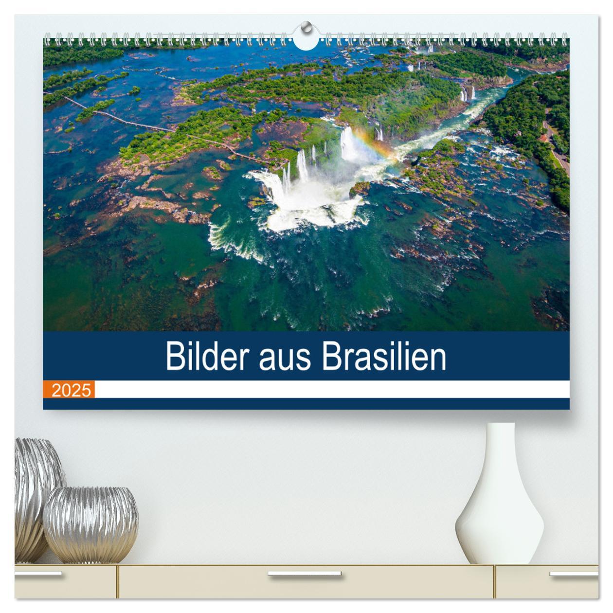 Cover: 9783435077519 | Bilder aus Brasilien (hochwertiger Premium Wandkalender 2025 DIN A2...