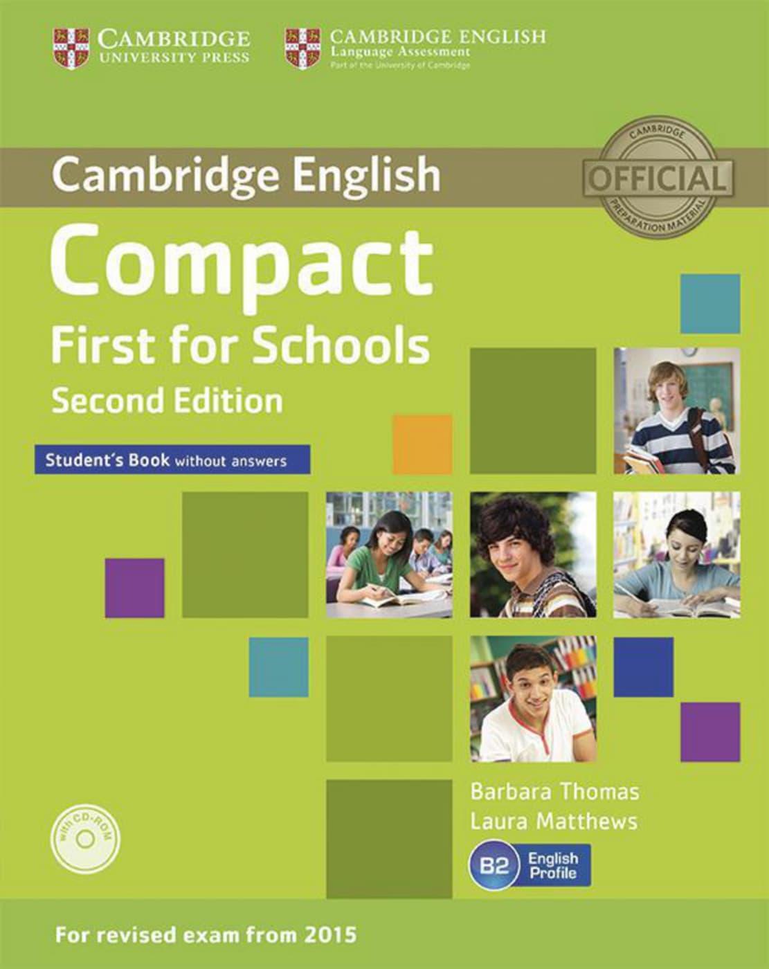 Cover: 9783125351929 | Compact First for Schools - Second edition. Student's Book without...