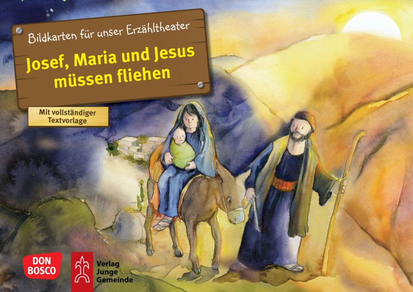 Cover: 4260179516627 | Josef, Maria und Jesus müssen fliehen. Kamishibai Bildkartenset | Box