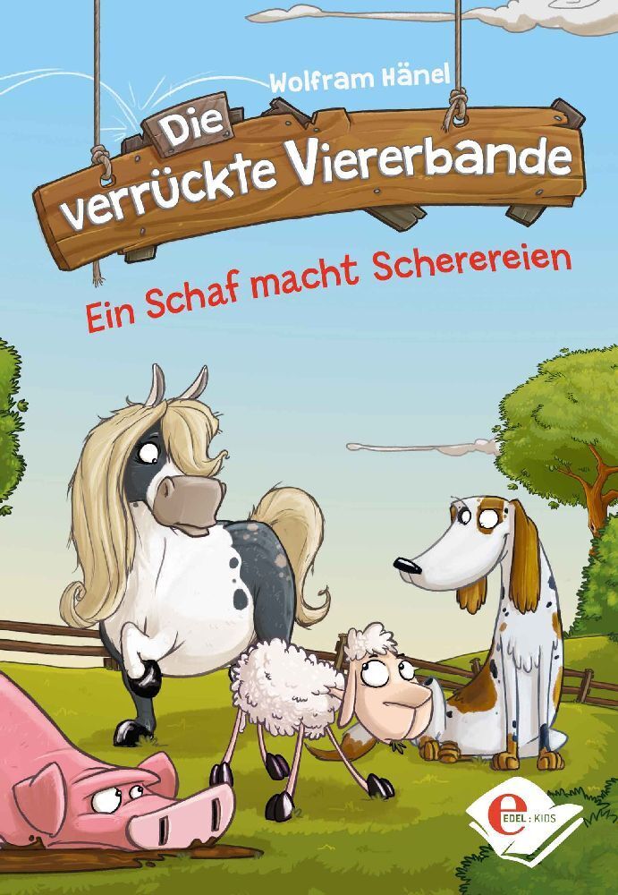 Cover: 9783961290093 | Die verrückte Viererbande (Band 1) | Ein Schaf macht Scherereien