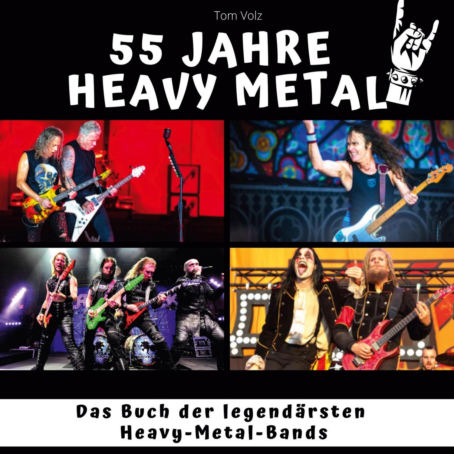 Cover: 9783750527829 | 55 Jahre Heavy Metal | Das Buch der legendärsten Heavy-Metal-Bands