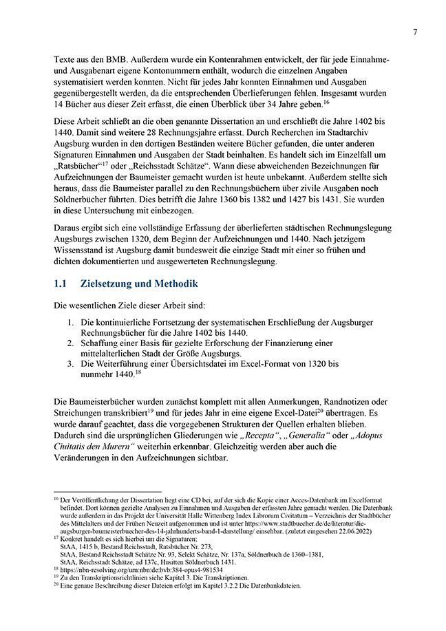 Bild: 9783946917403 | Die Augsburger Baumeisterbücher 1402 - 1440 | Dieter Voigt | Buch