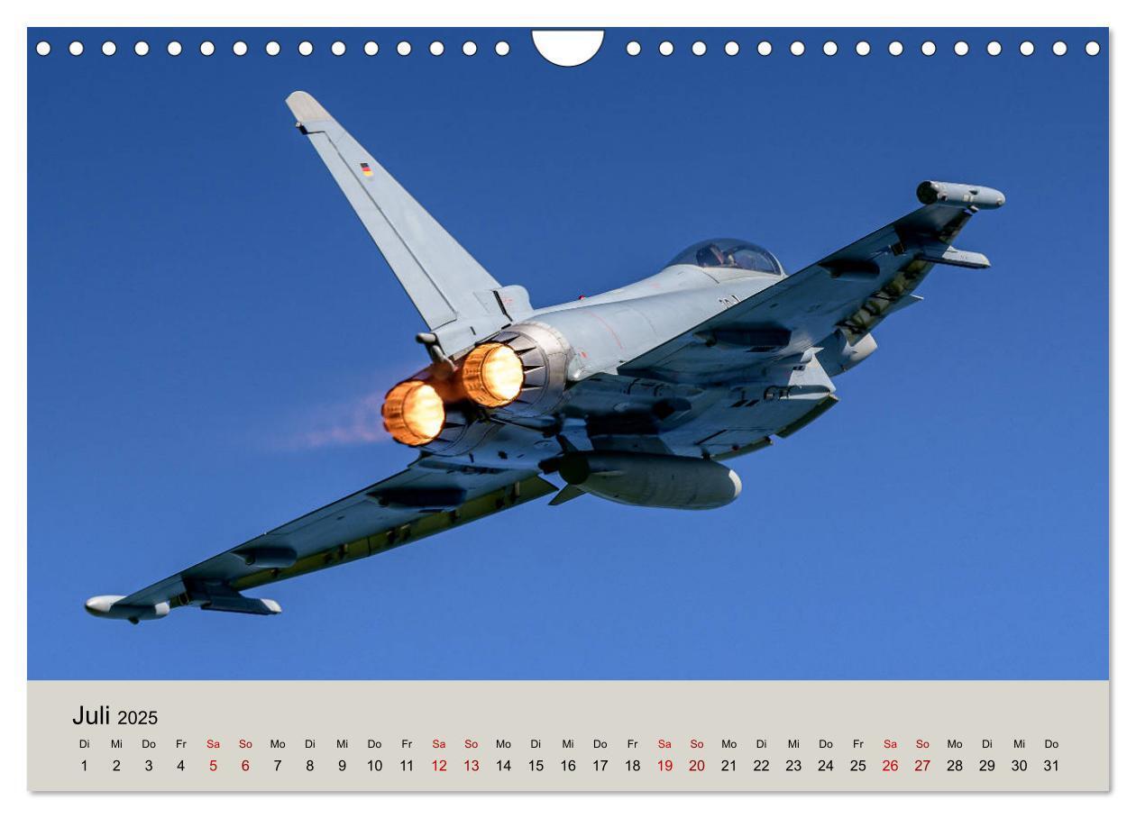 Bild: 9783435179244 | Kampfjet Eurofighter Typhoon (Wandkalender 2025 DIN A4 quer),...