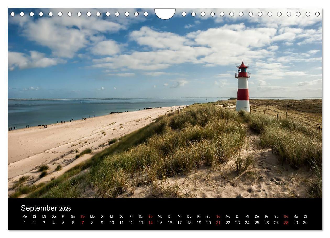 Bild: 9783435698691 | Sylt - Bilder einer Insel (Wandkalender 2025 DIN A4 quer), CALVENDO...